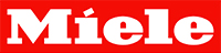 Miele Logo - Distinctive red and white emblem representing the Miele brand